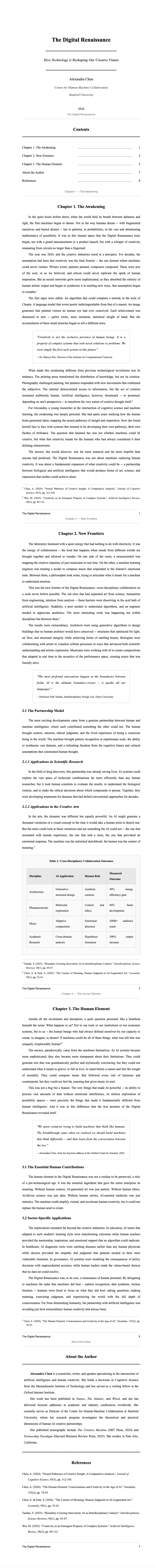 Academic formal ebook